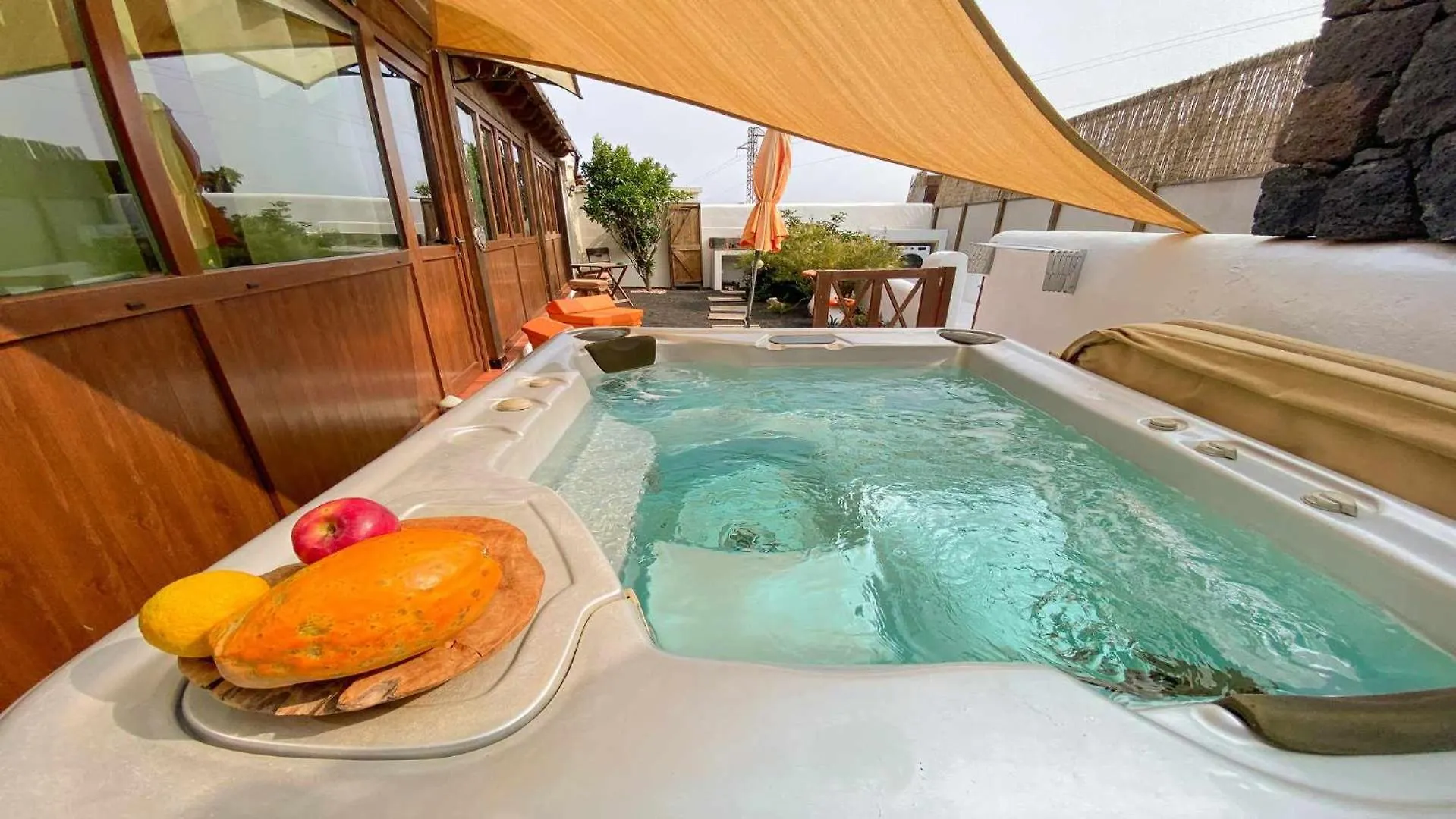 Casita Mis Chinijos Con Jacuzzi O Minipiscina Apartment La Asomada